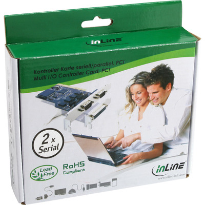 InLine® Schnittstellenkarte, 2x 9pol seriell, PCI (Produktbild 2)