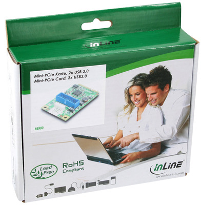 InLine® Mini-PCIe Karte, 2x USB 3.2 Gen.1  (Produktbild 5)