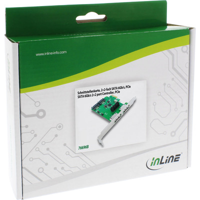 InLine® Schnittstellenkarte, 2+2-fach SATA 6Gb/s, PCIe, kein RAID (Produktbild 2)