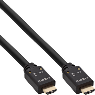 InLine® HDMI Aktiv-Kabel, HDMI-High Speed mit Ethernet, 4K2K, ST/ST, 25m (Produktbild 1)