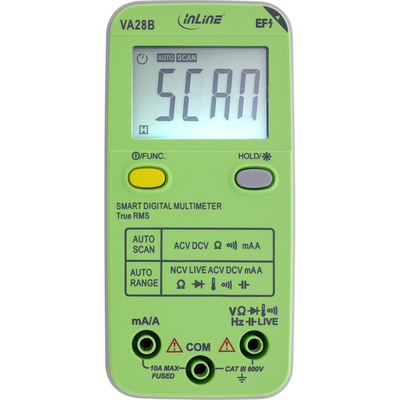 InLine® Multimeter mit Auto-Range und Autoscan, Pocketformat (Produktbild 1)
