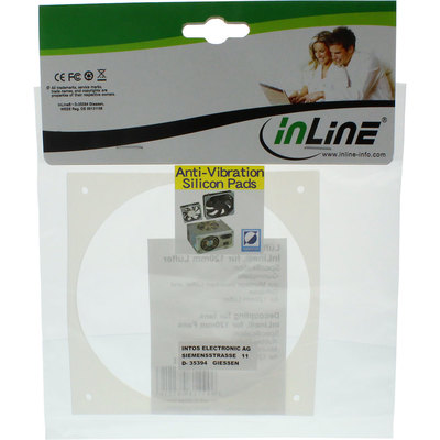 InLine® Lüfter Entkopplung, für 120mm Lüfter (Produktbild 2)