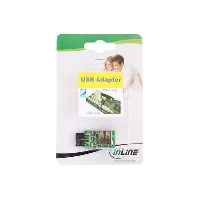 InLine® Card Reader, USB 2.0, intern, für MicroSD Karten (Produktbild 3)