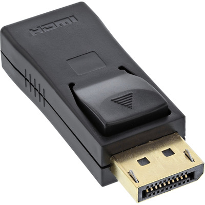 InLine® DisplayPort Adapter, DP ST auf HDMI BU, 4K2K, mit Audio, schwarz (Produktbild 2)