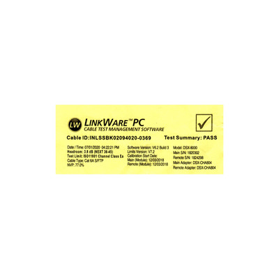 InLine® Patchkabel, S/FTP (PiMf), Cat.6A, halogenfrei, weiß, 0,25m (Produktbild 2)