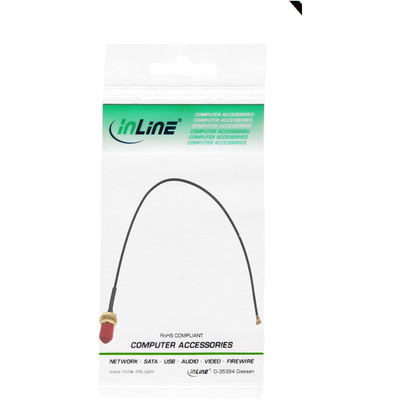 InLine® WLAN Adapterkabel, R-SMA Buchse auf U.FL Stecker, 0,2m, für AVM FritzBox  (Produktbild 5)