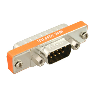 InLine® AT-Adapter, 9pol Sub D Stecker an 25pol Sub D Stecker, kurz (Produktbild 1)