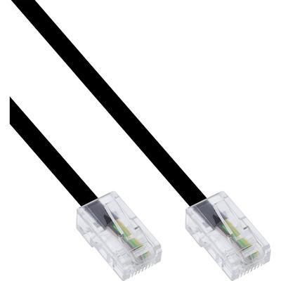 InLine® ISDN Anschlusskabel, RJ45 Stecker / Stecker (8P4C), 10m (Produktbild 1)